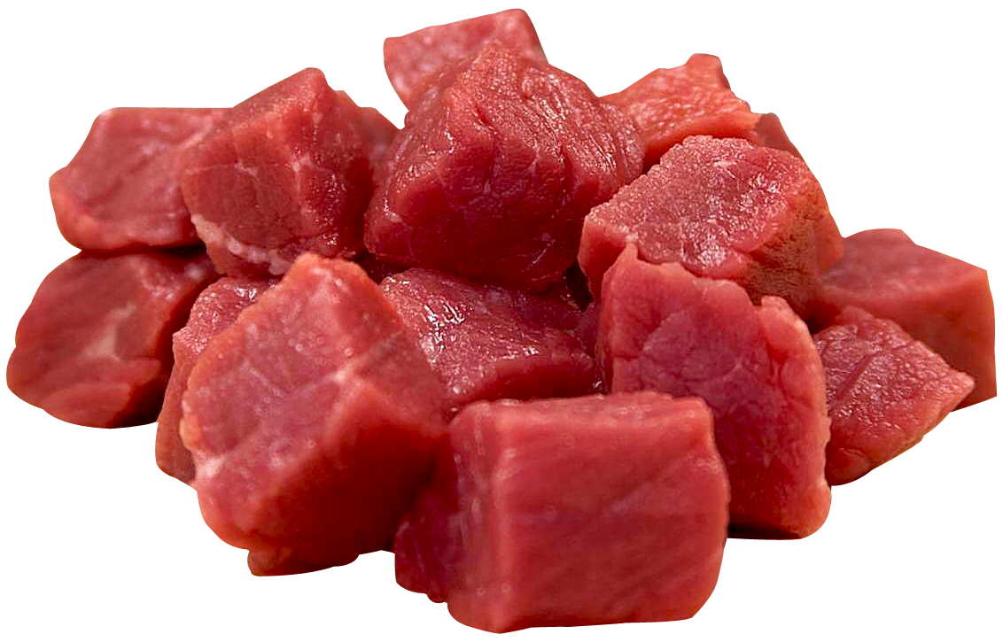 Beef cubes steak